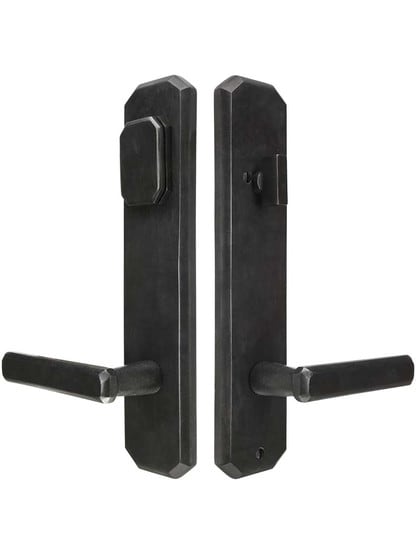 Solid Bronze Angular Entry Set with Artemis Levers.